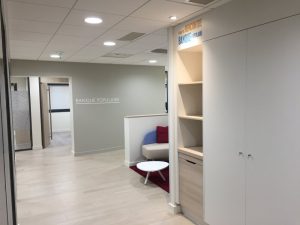 Hall de circulation et de rangement