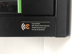 zomm sur baie informatique réalisée par connectelec