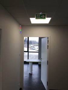 bloc sortie de secours et alerte sourds et malentendants