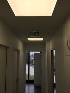 bloc sortie secours encastré