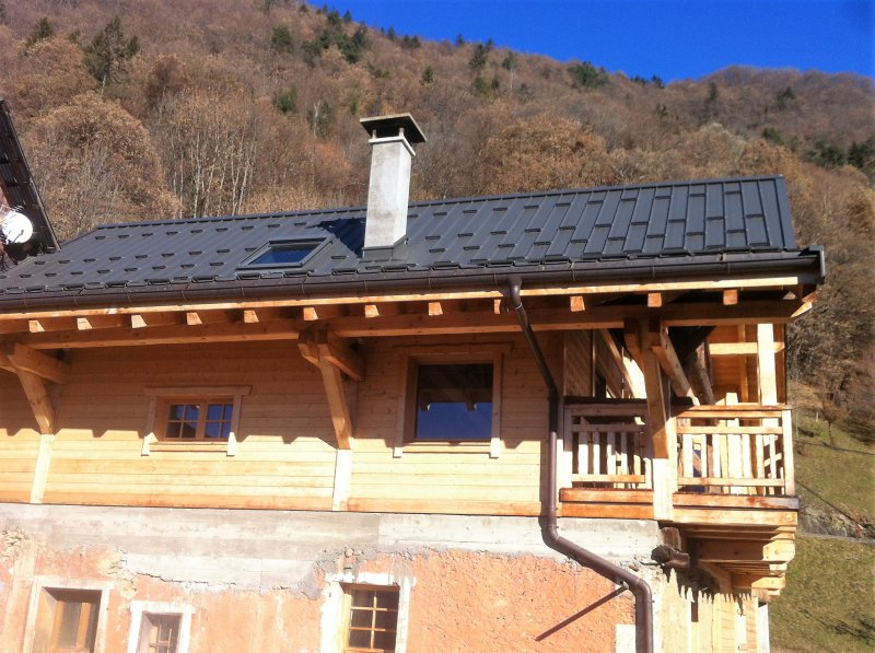 Vue extérieure du chalet